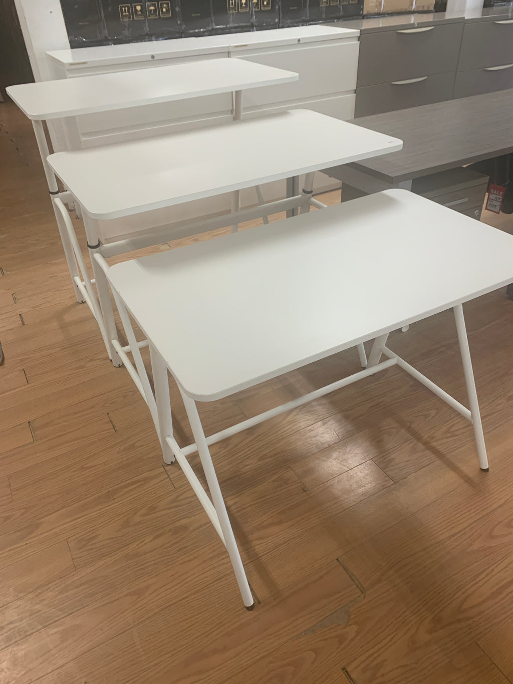 Preloved Ikea Sit Stand Small Desk