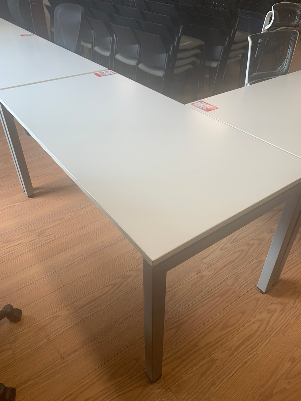 Preloved White Laminate Desk Shells 30 inch x 60 inches
