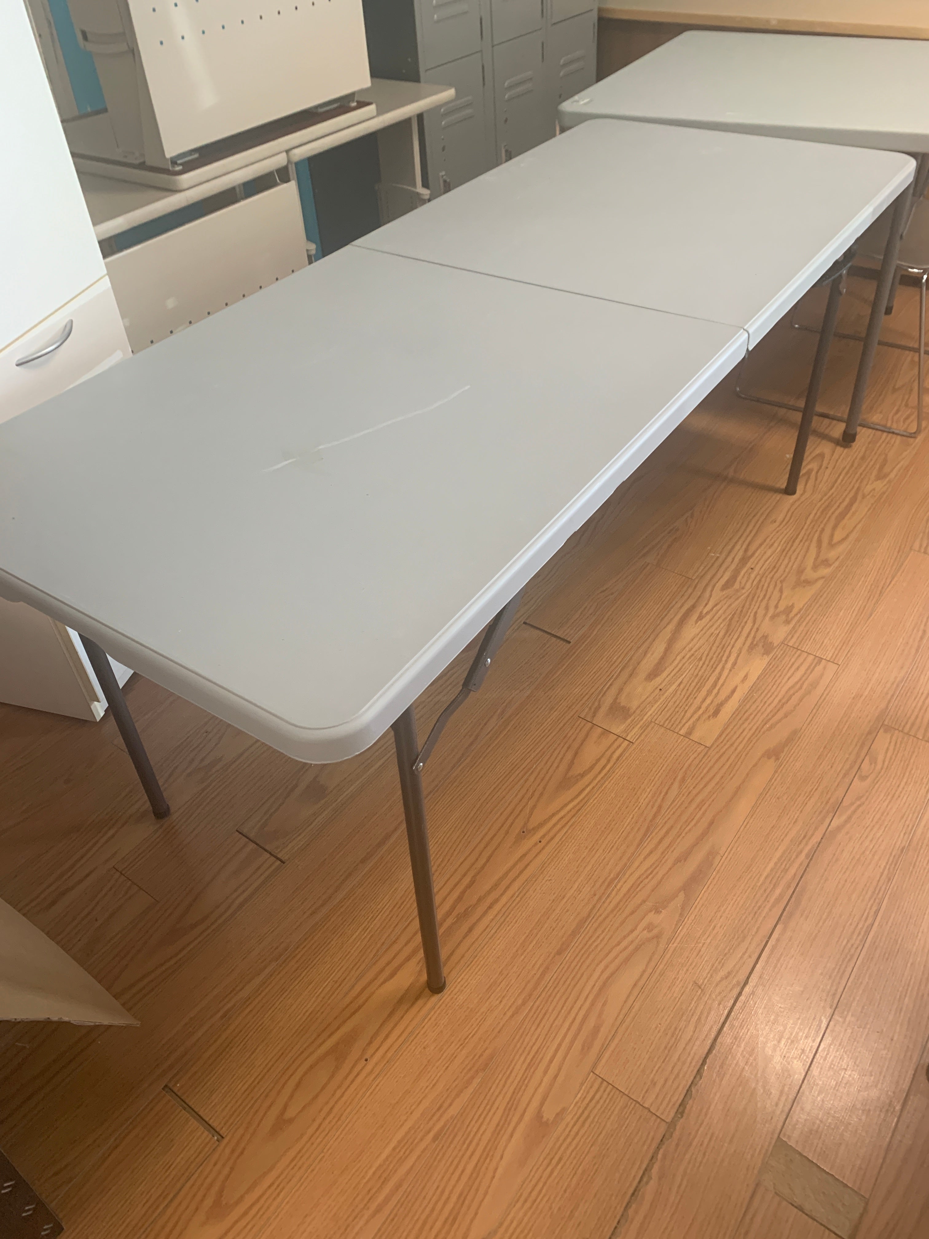 Preloved Plastic Bi Fold Tables-12 Available!