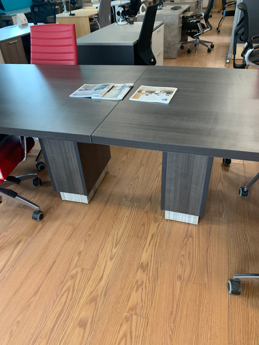 Floor Model Conference Table-144 inches  x 42 inches x 36 inches