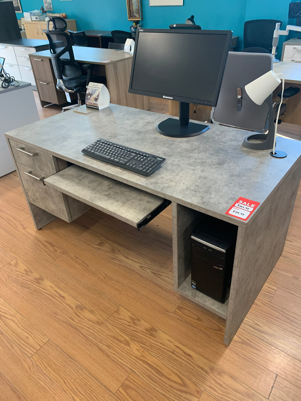 Floor Model IOF Custom Desk 30 inches x 60 inches