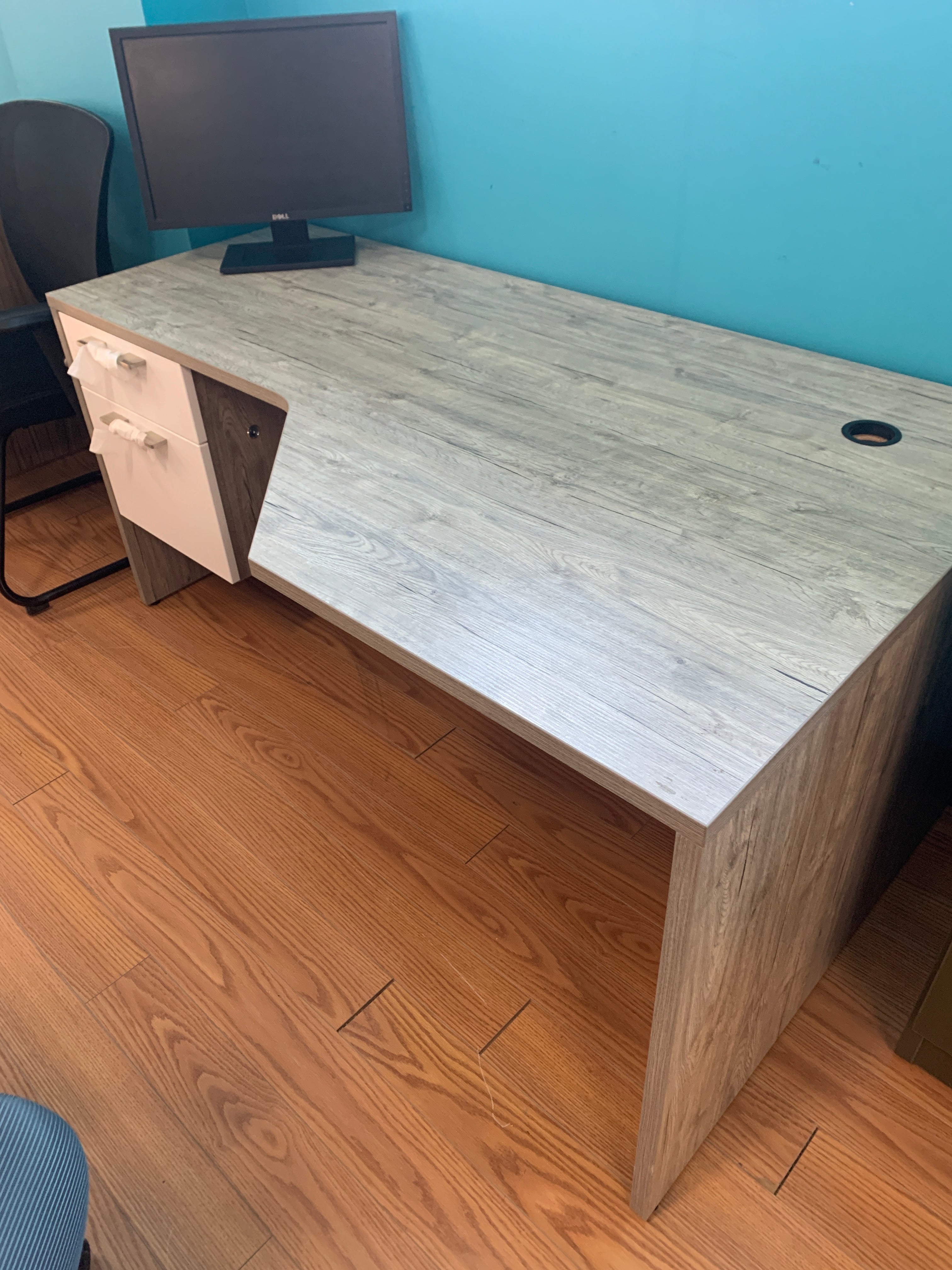 Floor Model IOF Custom Desk 66 inches x 36 inches