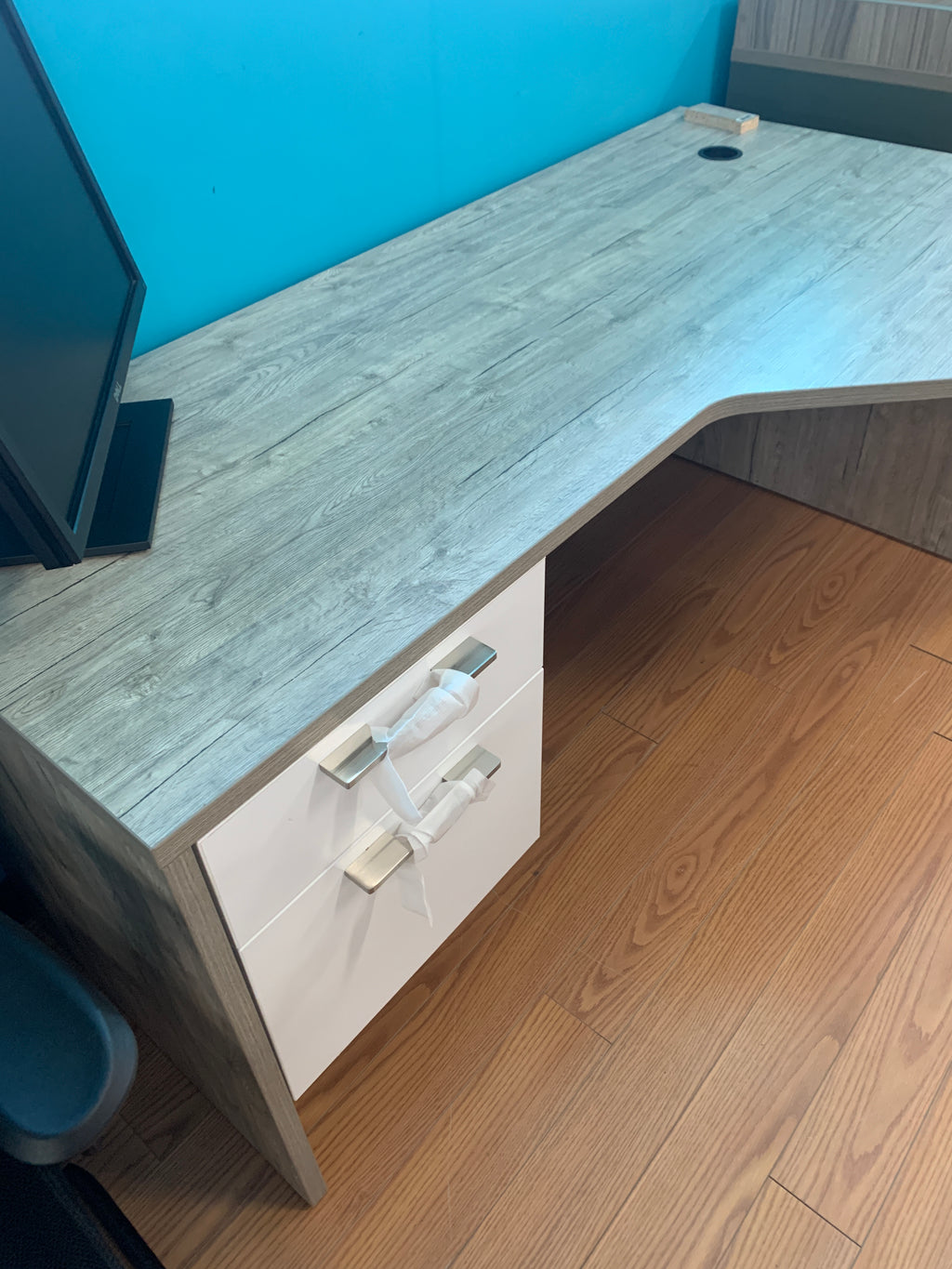 Floor Model IOF Custom Desk 66 inches x 36 inches