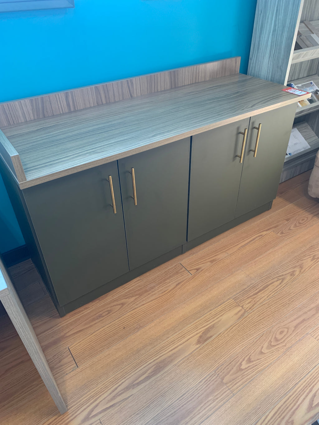 Floor Model IOF Custom Vanity-Buffet Table-60 inches x 22 inches