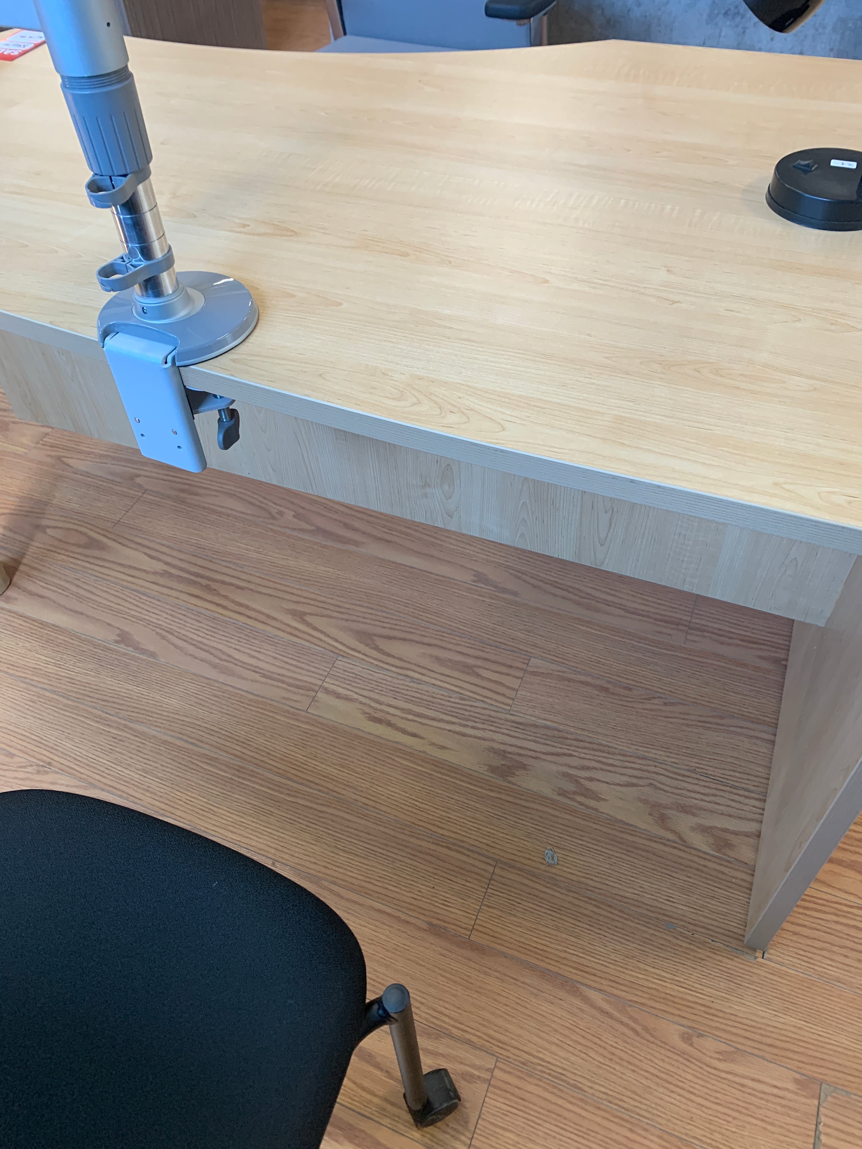 Floor Model IOF Custom Off Angle Desk