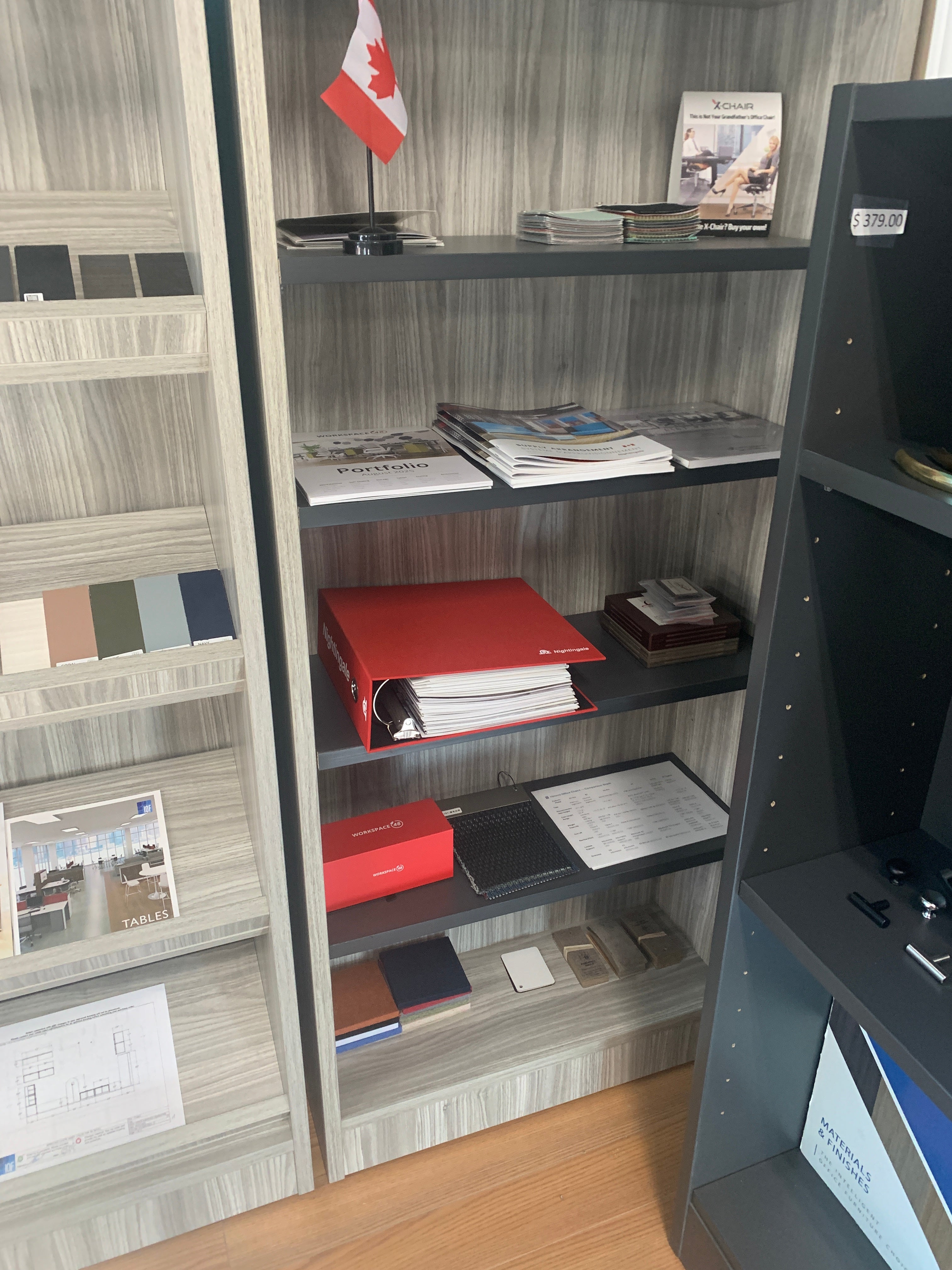 Floor Model-IOF Custom Bookcase-Storage Unit