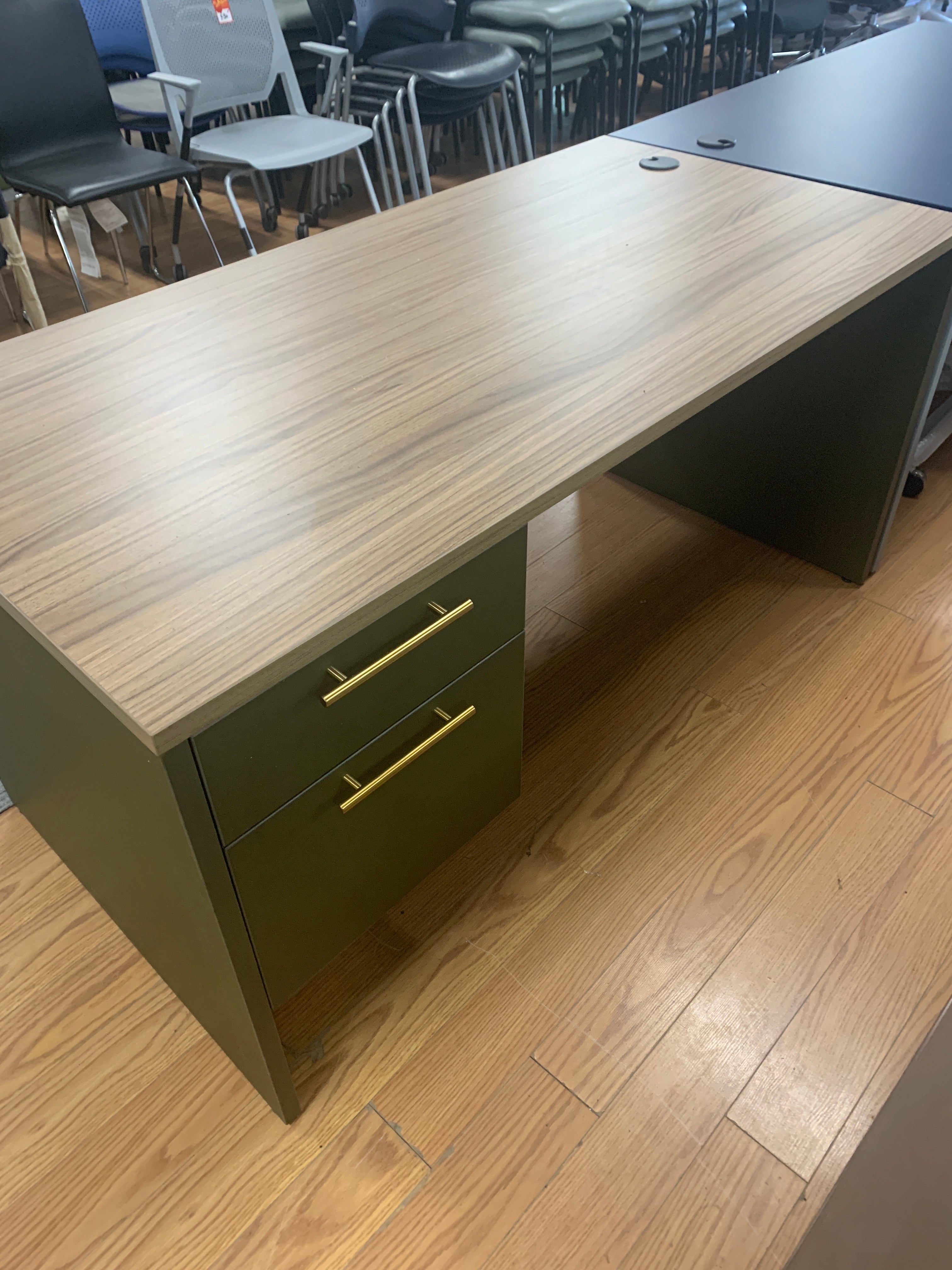 Floor Model IOF Custom Colour Desk Unit