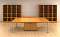 Post Leg Table & Storage