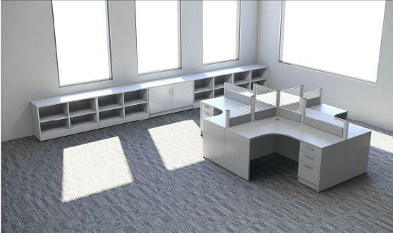 Quad Station / Mixed Privacy