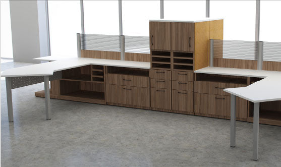 Metal Mod Desk / Privacy