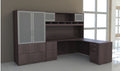 L Shape & Glass Storage