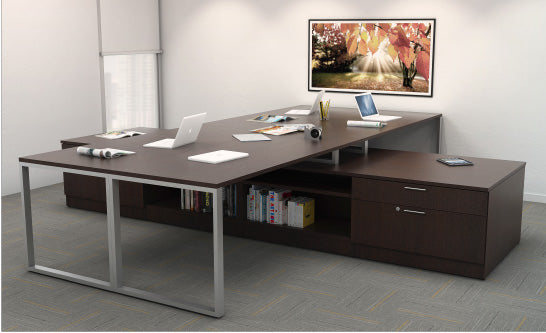 Quad Station / Low Credenza